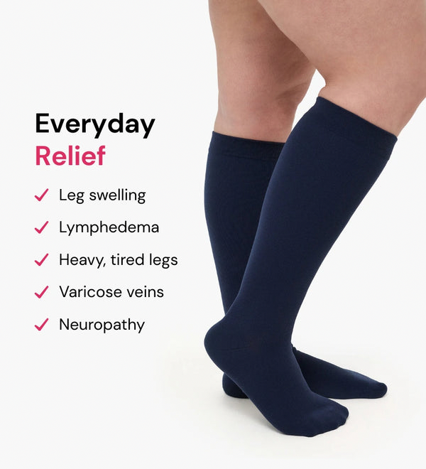 Stepise™ Original Wide Compression Socks